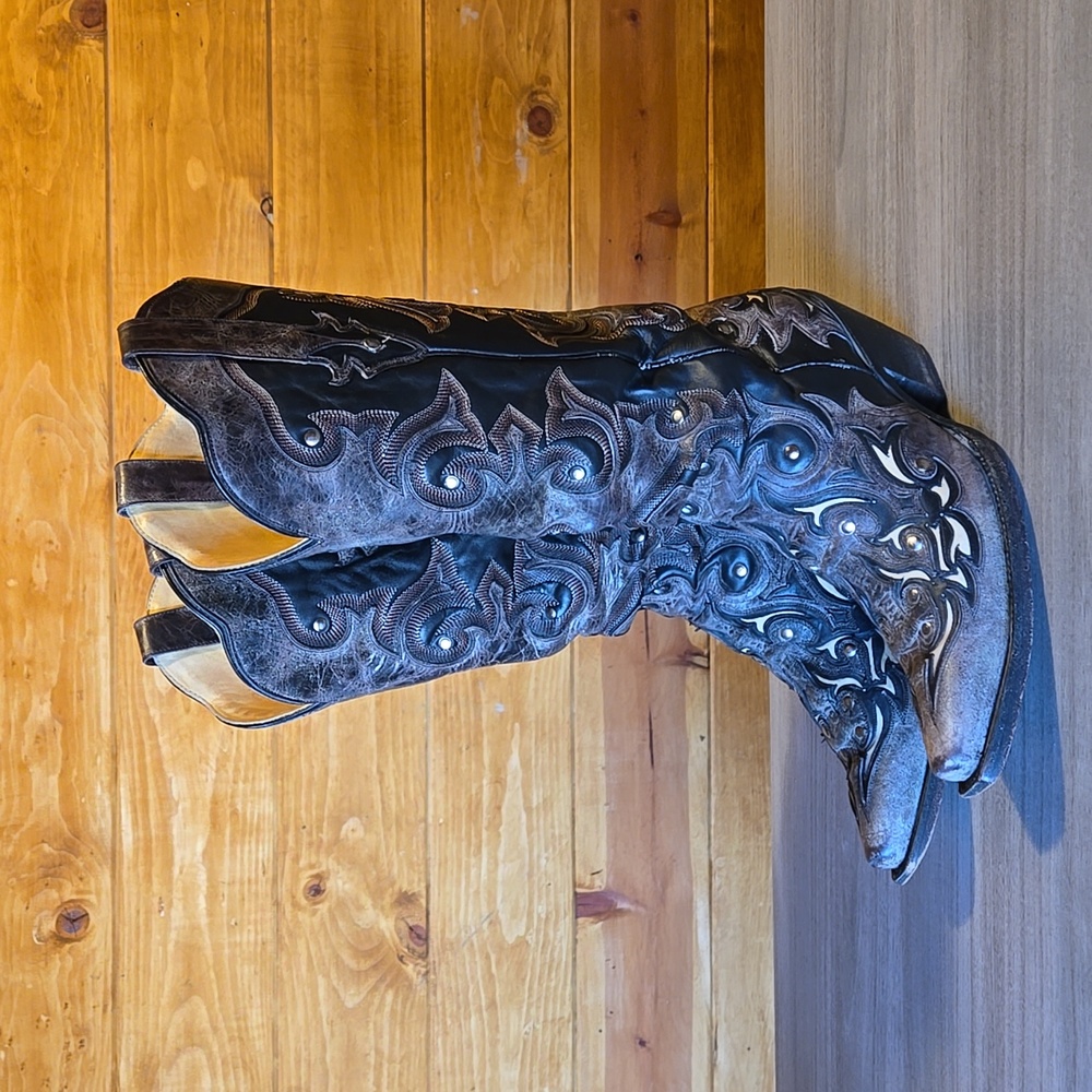Studded Corral Boots
